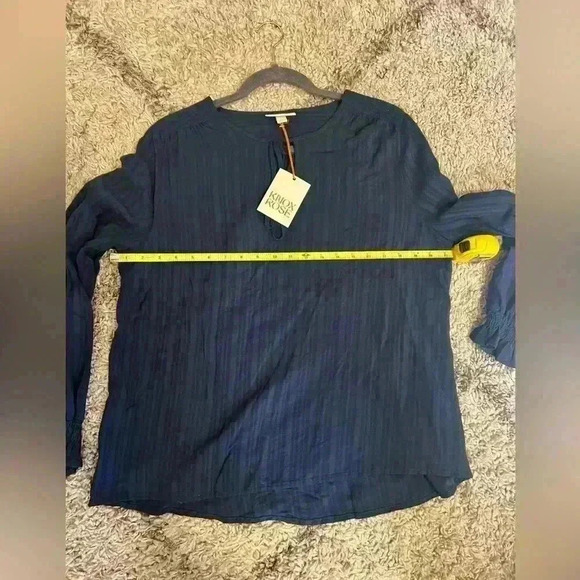 NWT Knox Rose flowy deep teal top size M (S115) - Picture 10 of 10